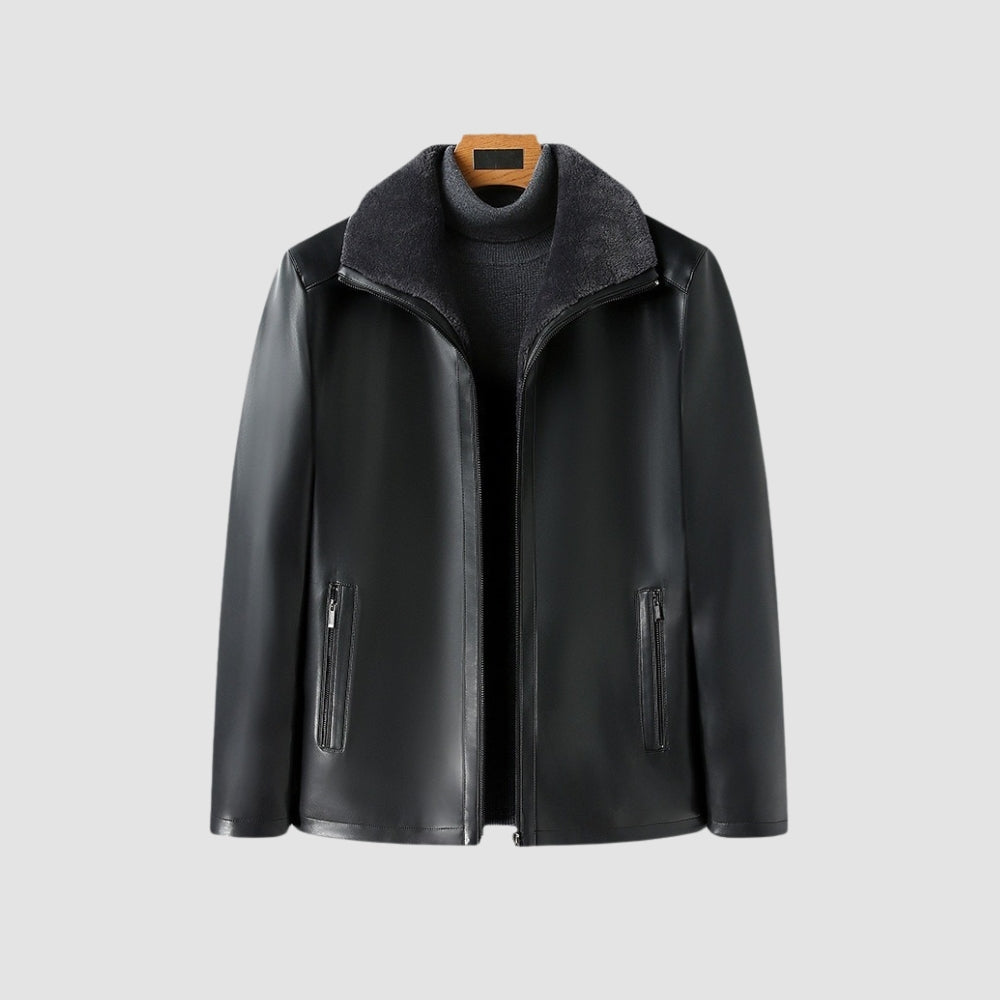 La veste en cuir Florian