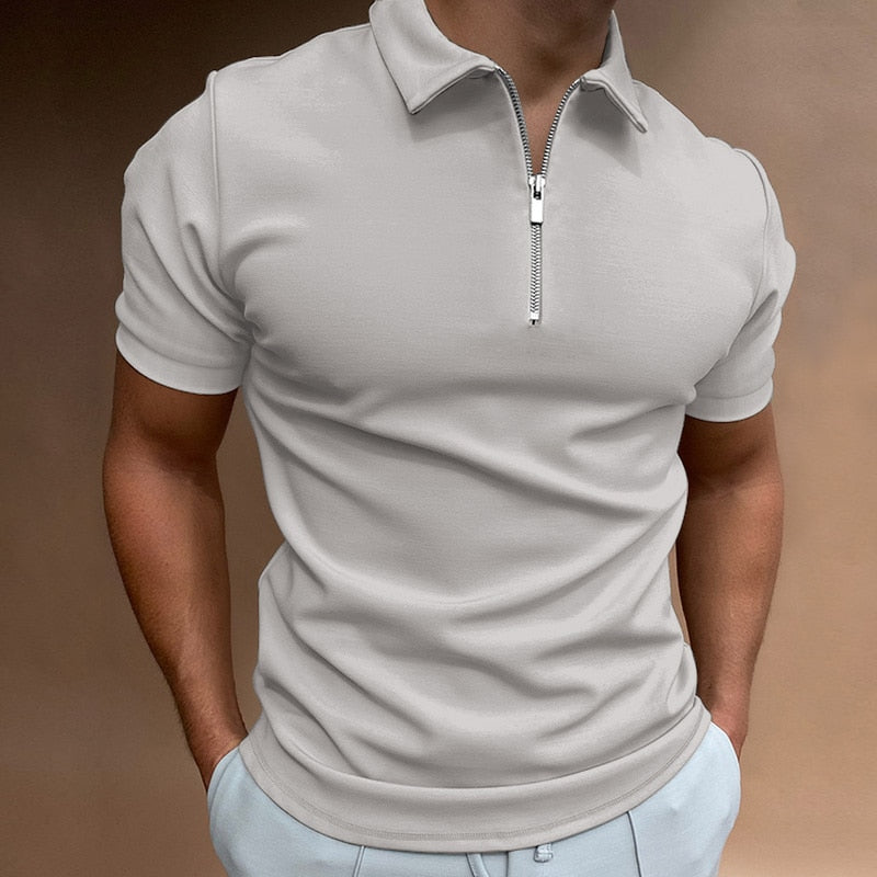 Le polo zippé Jacques