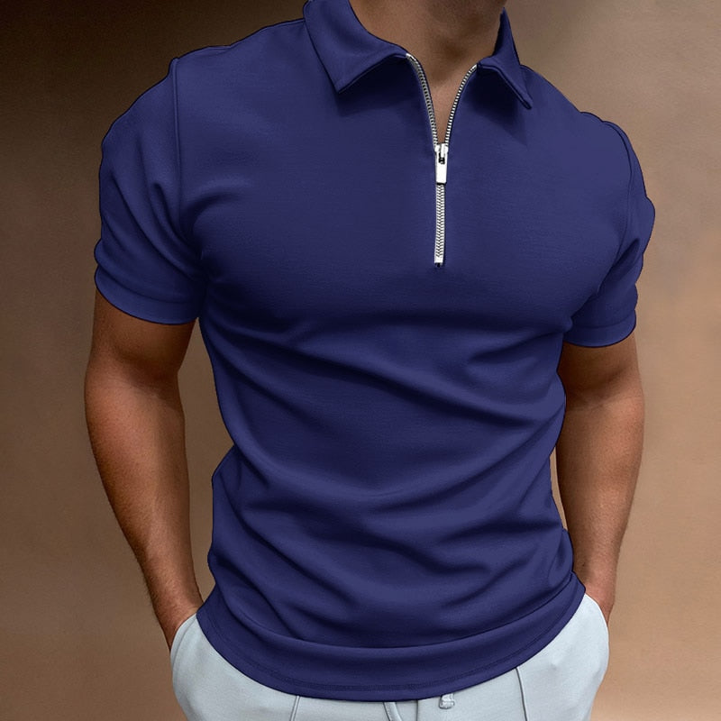 Le polo zippé Jacques