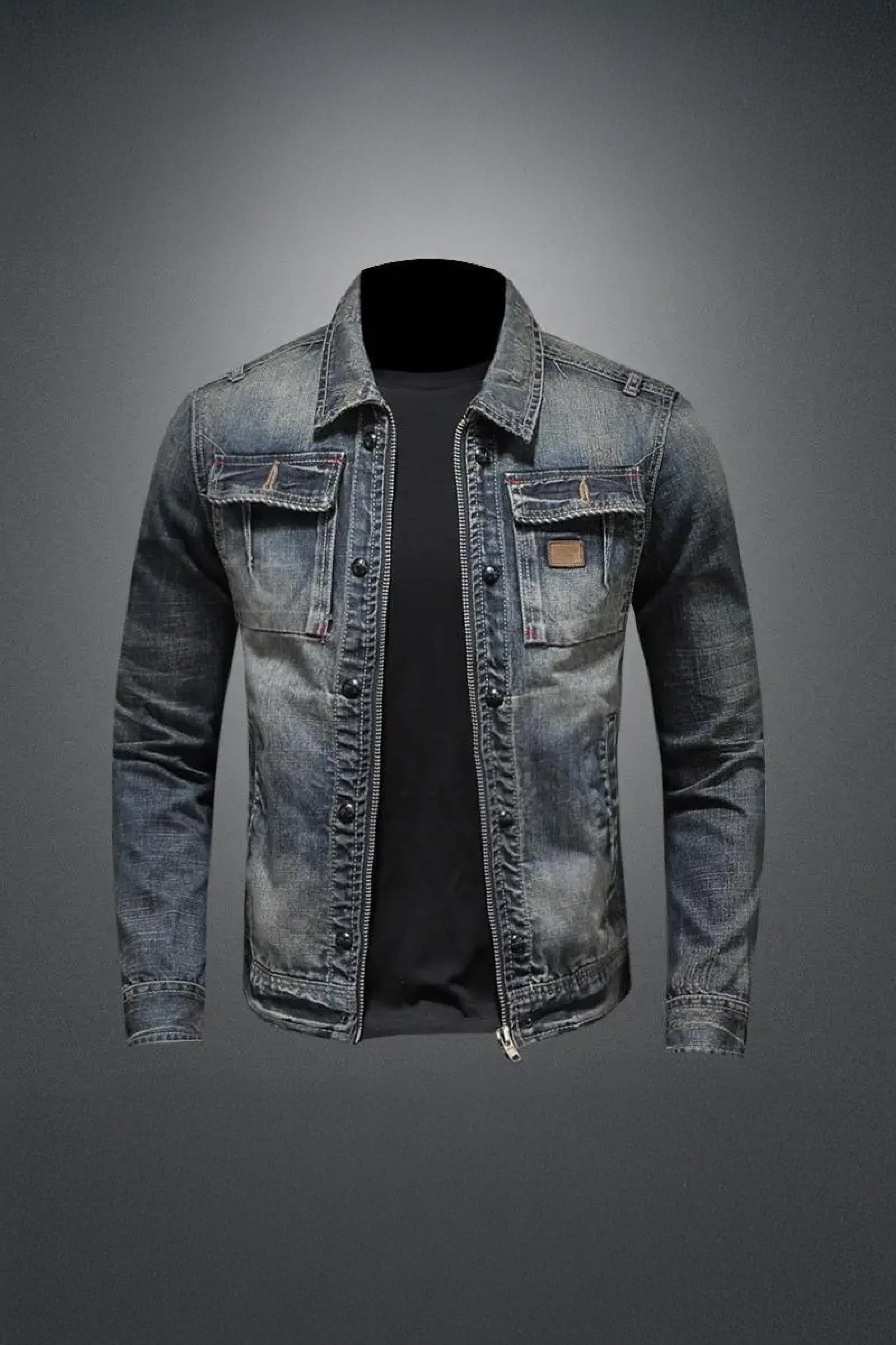 La veste en jean Romain