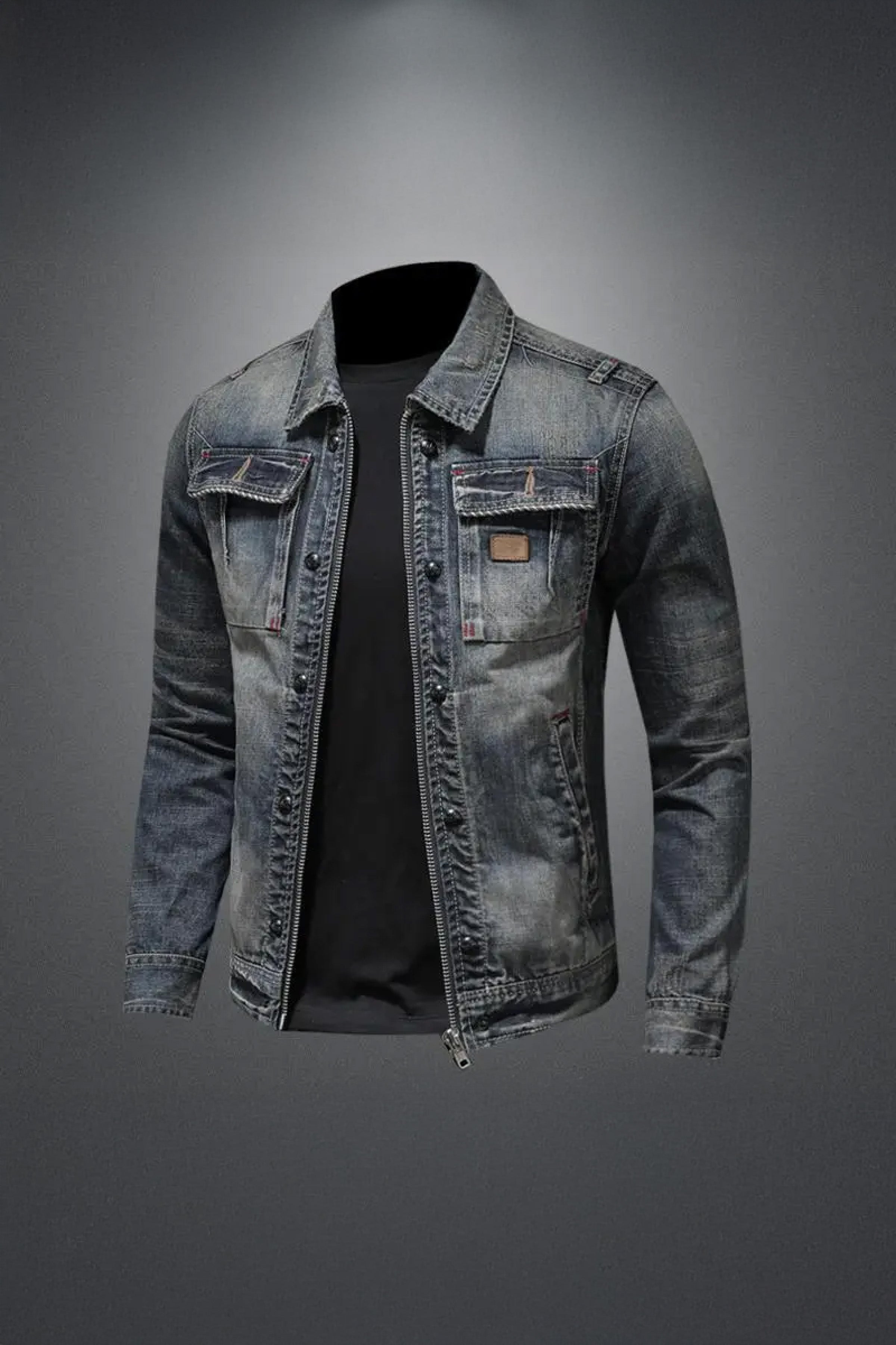 La veste en jean Romain