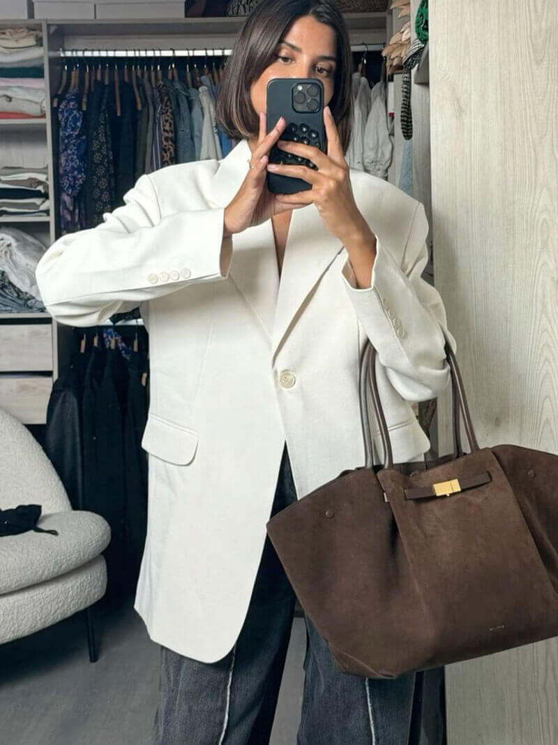Le sac en suédine Delphine
