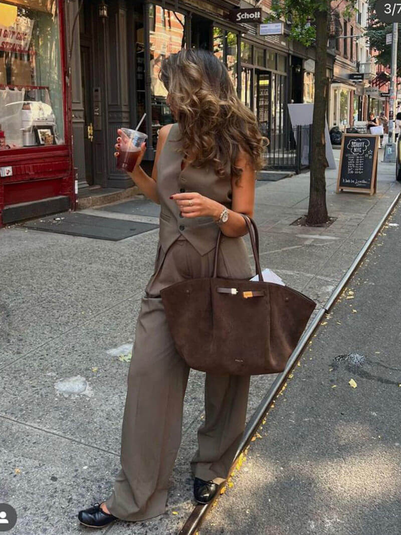 Le sac en suédine Delphine