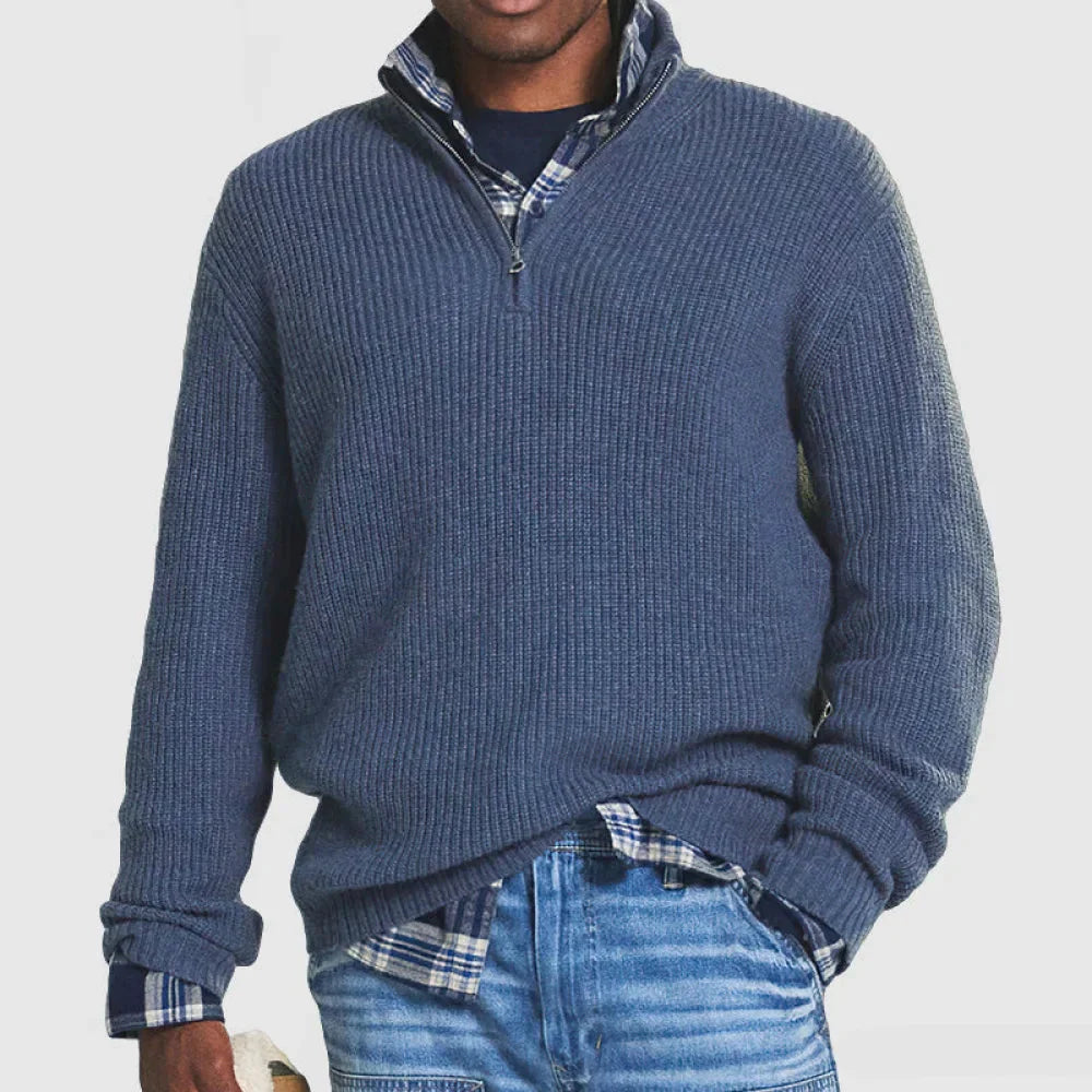 Le pull zippé Étienne