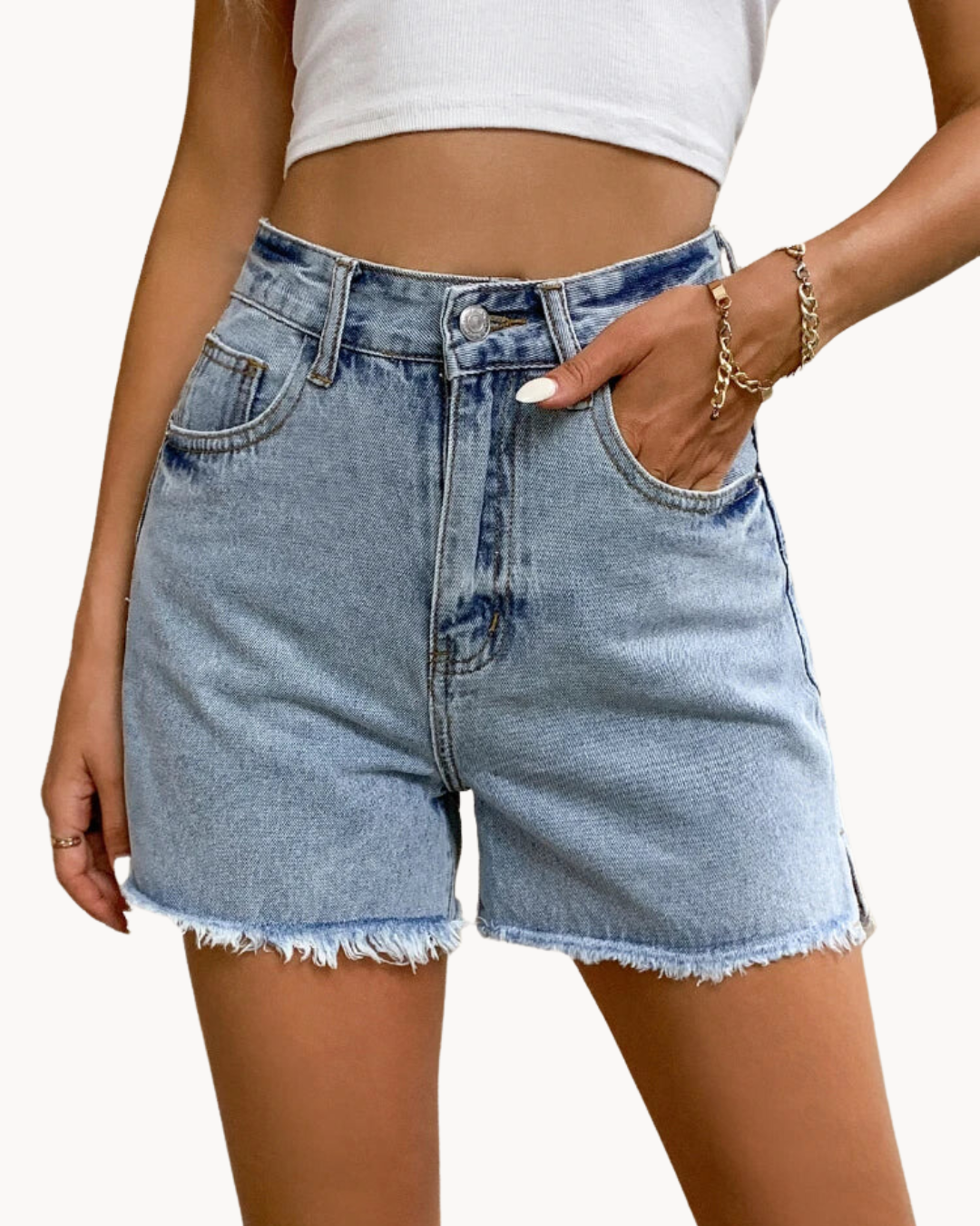 Les shorts en denim Joséphine
