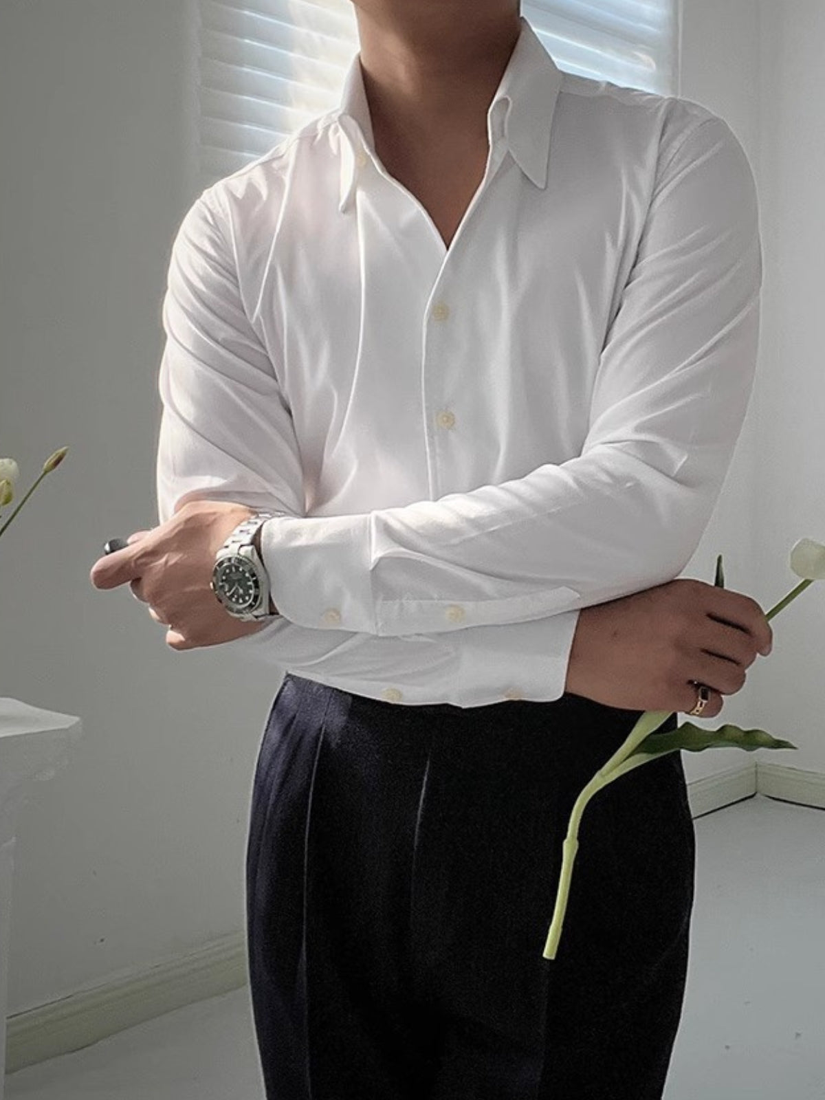 La chemise Jean en bambou