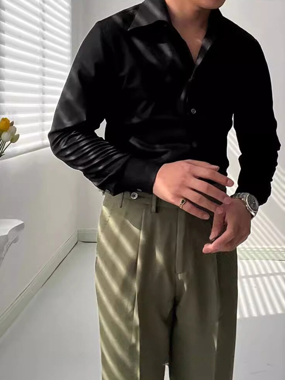 La chemise Jean en bambou