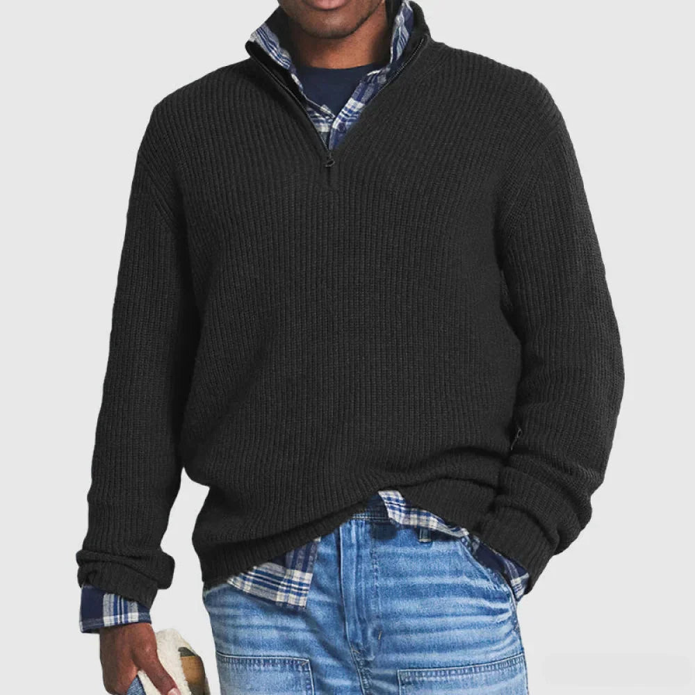 Le pull zippé Étienne