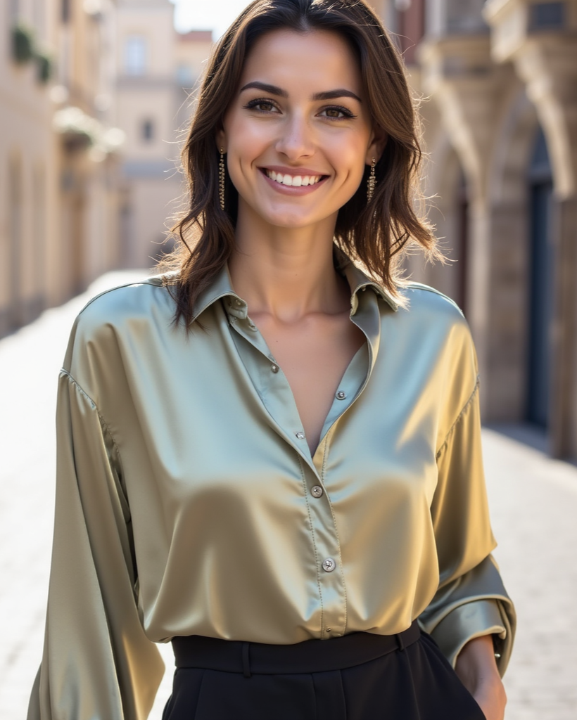 The Léa Silk Blouse